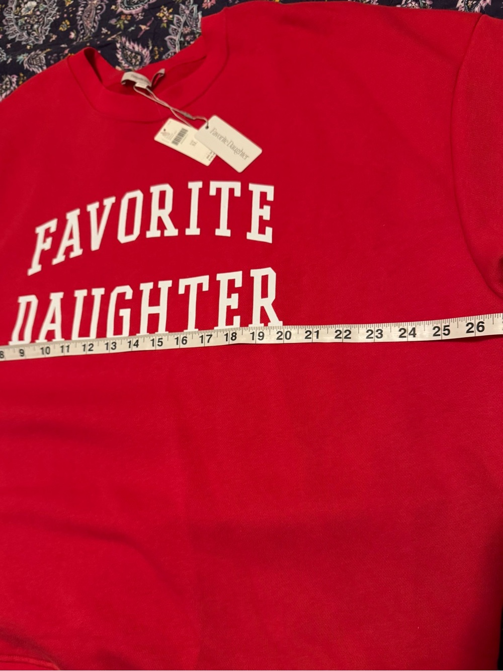 NWT - Favorite Daughter Collegiate Sweatshirt - Picture 5 of 6
